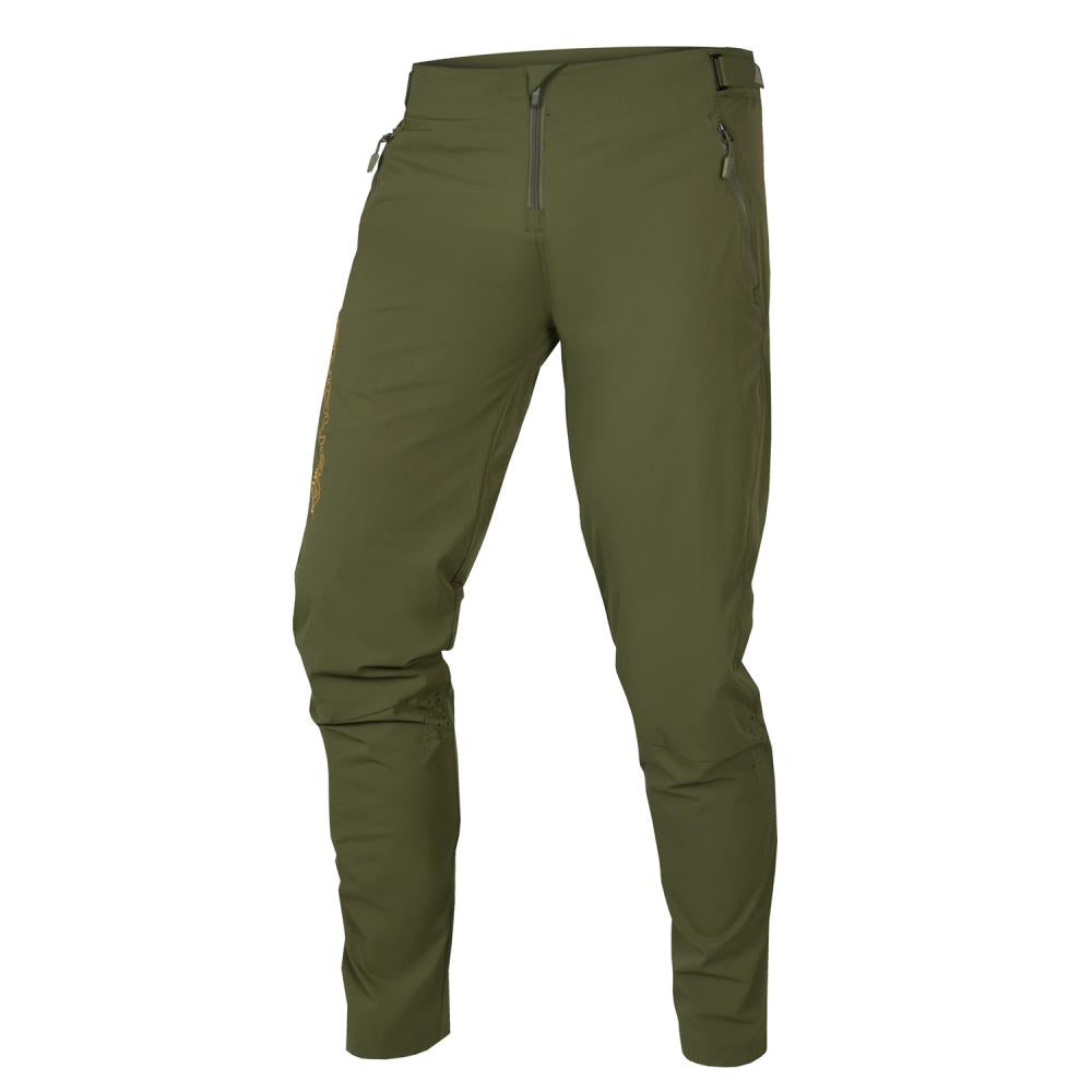 Endura MT500 Burner Lite Hose, olivgrün, Größe XL, leichte 4-Wege-Stretch-Radhose für Herren, ideal für warme Tage, kompatibel mit Knieprotektoren und Clickfast Innenhosen
