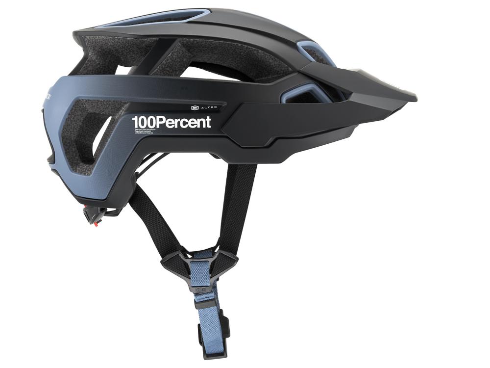 100% Altec helmet w/Fidlock S/M Navy Fade - leichter All-Mountain-Helm mit Smartshock