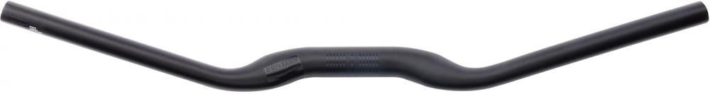 CONTEC Lenker Sendai 60, Ø 31,8 mm, 660 mm breit, 21 mm Rise, 35° Backsweep, Aluminium 6061, ergonomisch, schwarz, max. Systemgewicht 150 kg