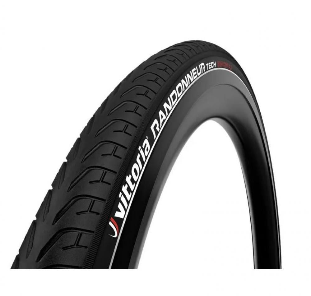 Vittoria Reifen Randonneur Tech 28x1.25 Zoll 32-622 schwarz Reflex E-50 Draht