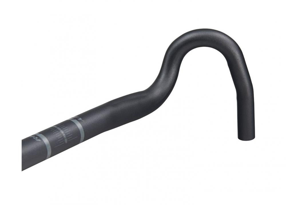 Ritchey Comp Beacon XL Drop Lenker, 31,8 mm, 50-62,7 cm, 80 mm Drop, 65 mm Reach, 4,5°/36° Flare, BB schwarz, ideal für Gravel & Bikepacking