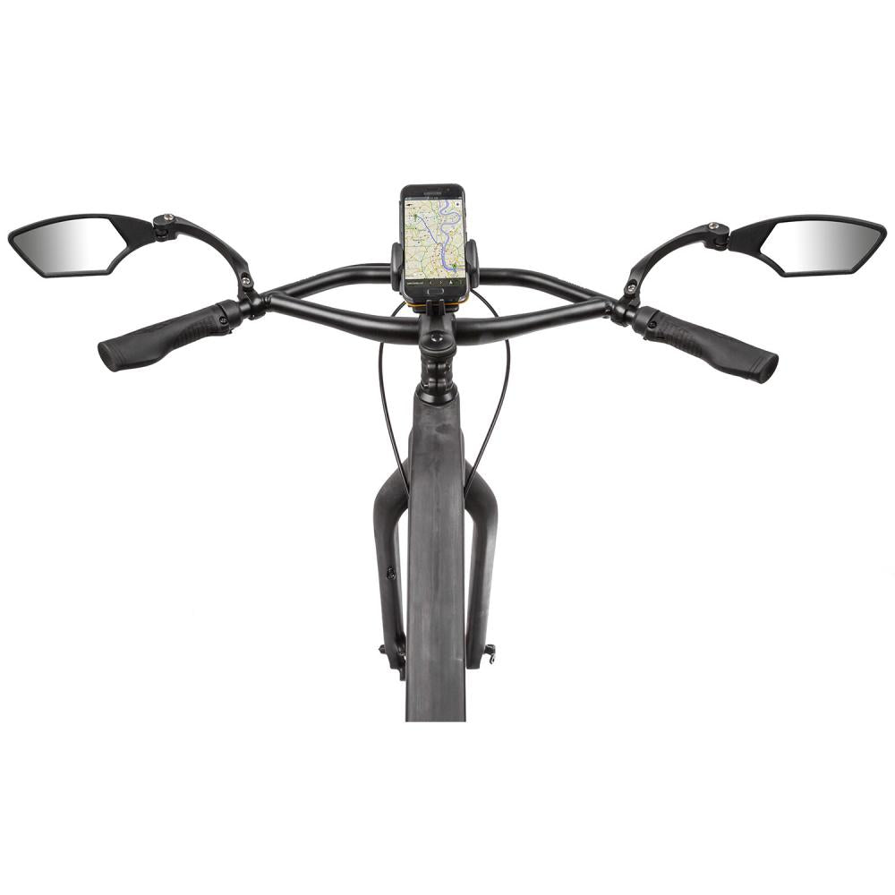 M-WAVE Spy Space Fahrradspiegel links für 22,2-mm-Lenker