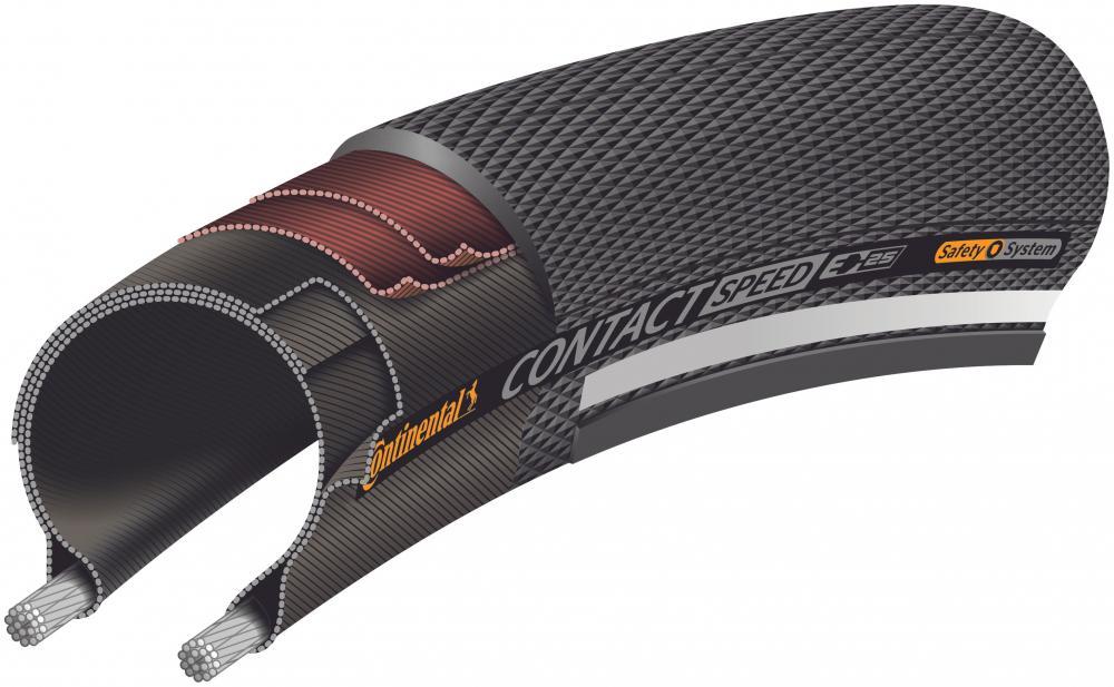Continental Reifen Contact Speed 26x1.30 Zoll 32-559 schwarz Reflex E-25 Draht