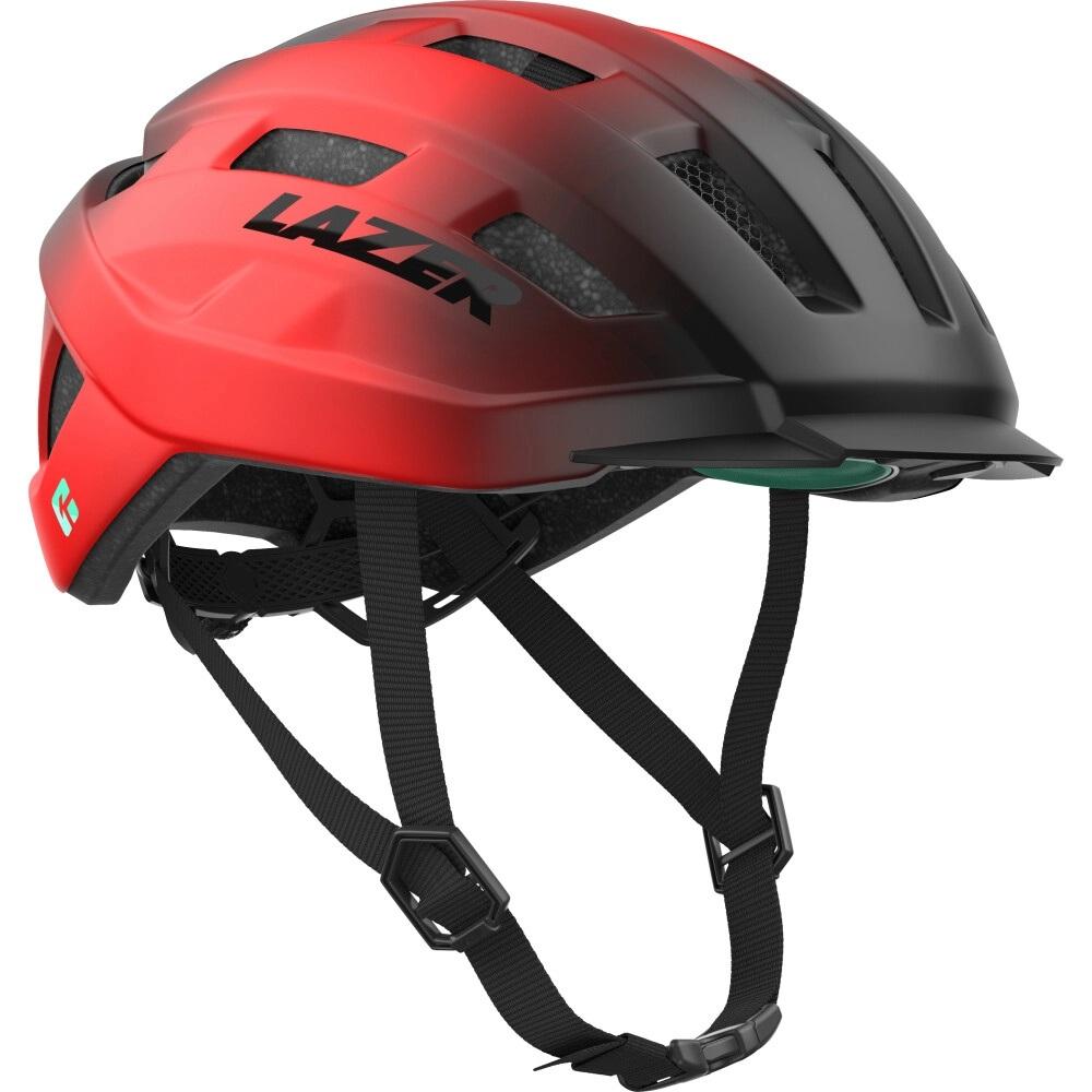 LAZER Codax KinetiCore Rot, Größe M - komfortabler Fahrradhelm mit modernem Schutz
