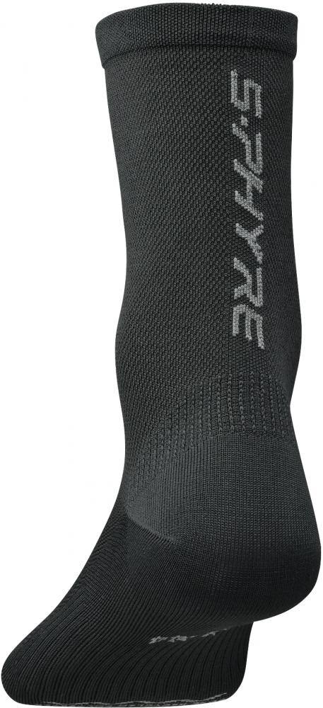 SHIMANO S-PHYRE SOCKS BLACK S BLACK - leistungsstarke Radsocken für ambitionierte Fahrer