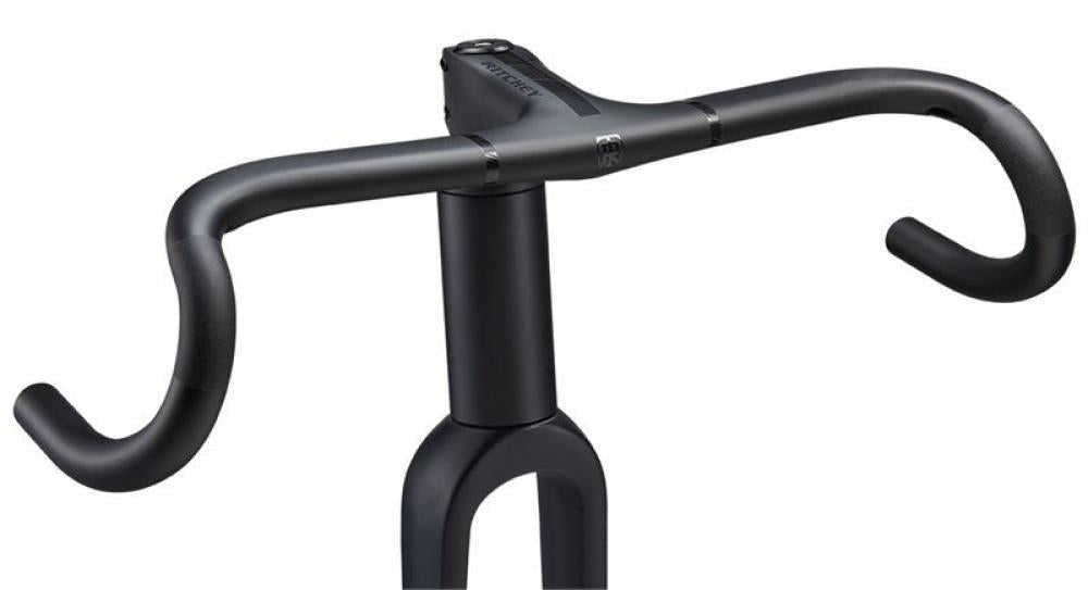 Ritchey Superlogic Butano Ridge Lenker/Vorbaueinheit aus Carbon UD, schwarz, leicht und steif.