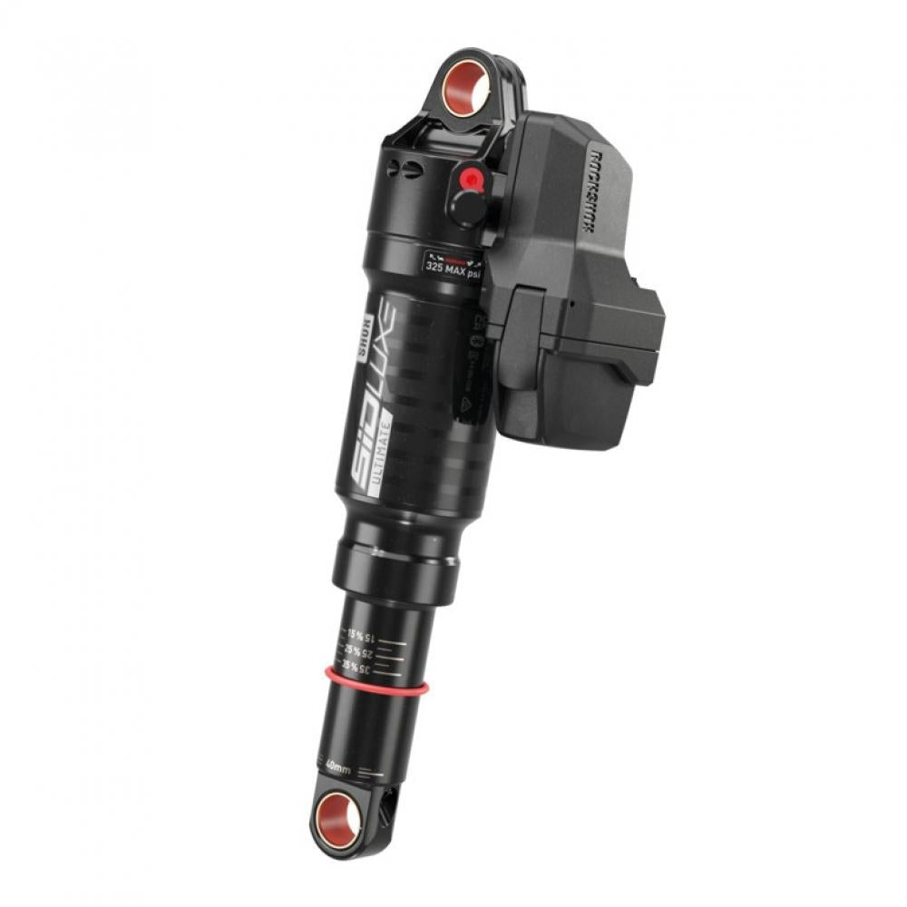 Schwarzer RockShox SIDLuxe Ultimate FA Dämpfer 190x45 für Santa Cruz Blur TR 2022+ Fahrrad.