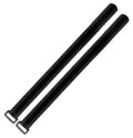 SKS Germany Klettband Set 250 mm (2 Stk.) Ersatz-Klettbänder für VELOFLEXX, MUDROCKER, SPEEDROCKER und EXPLORER EXP. FRAMEBAG, schwarz