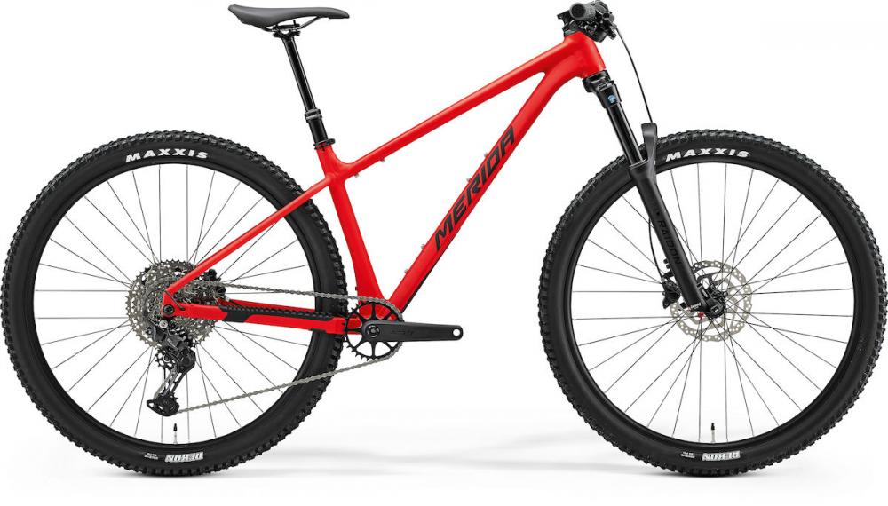 Merida BIG.NINE TR 600 III1 matt XXL MATT RED(BLACK) - vielseitiges Hardtail-MTB für anspruchsvolle Trails