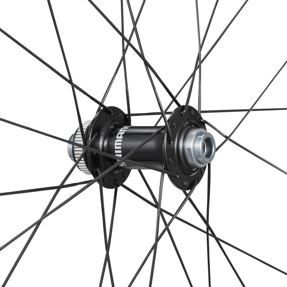 SHIMANO Laufradsatz GRX WH-RX880 700C MICRO SPLINE Laufradsatz 24 Loch Center-Lock 100x12 mm