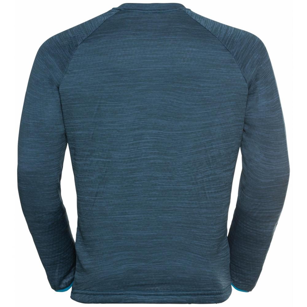 Odlo Men Mid Layer Run Easy deep dive melange Größe XXL