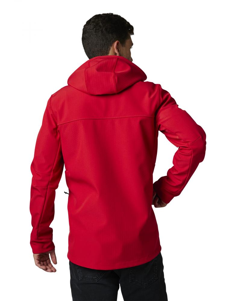 Fox wasserdichte Softshell-Pitjacke Flame Red Größe XL