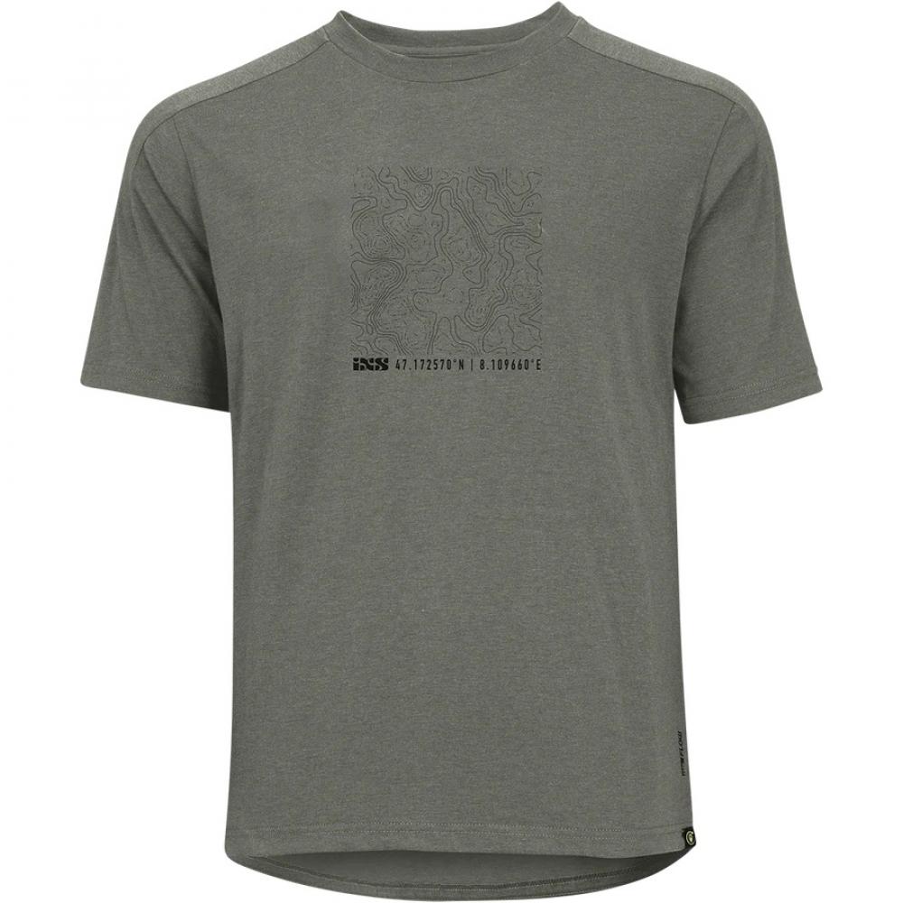 IXS Sports Division iXS Flow Kids Contour Tech Tee KS graphite - funktionelles Kinder Bike-Shirt