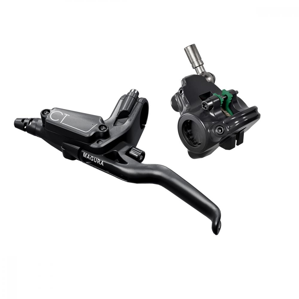 MAGURA MT C4 links, 3-Finger Carbotecture-Hebel, Flatmount Zange - präzise Scheibenbremse