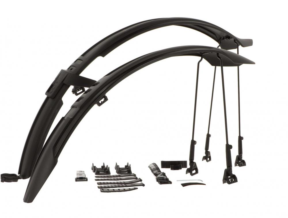 SKS VELOFLEXX 65 29" Schutzblech-Set - Für MTB und City-Bikes, werkzeugfreie Montage, passend für 2,0"-2,35" Reifen, robust und flexibel