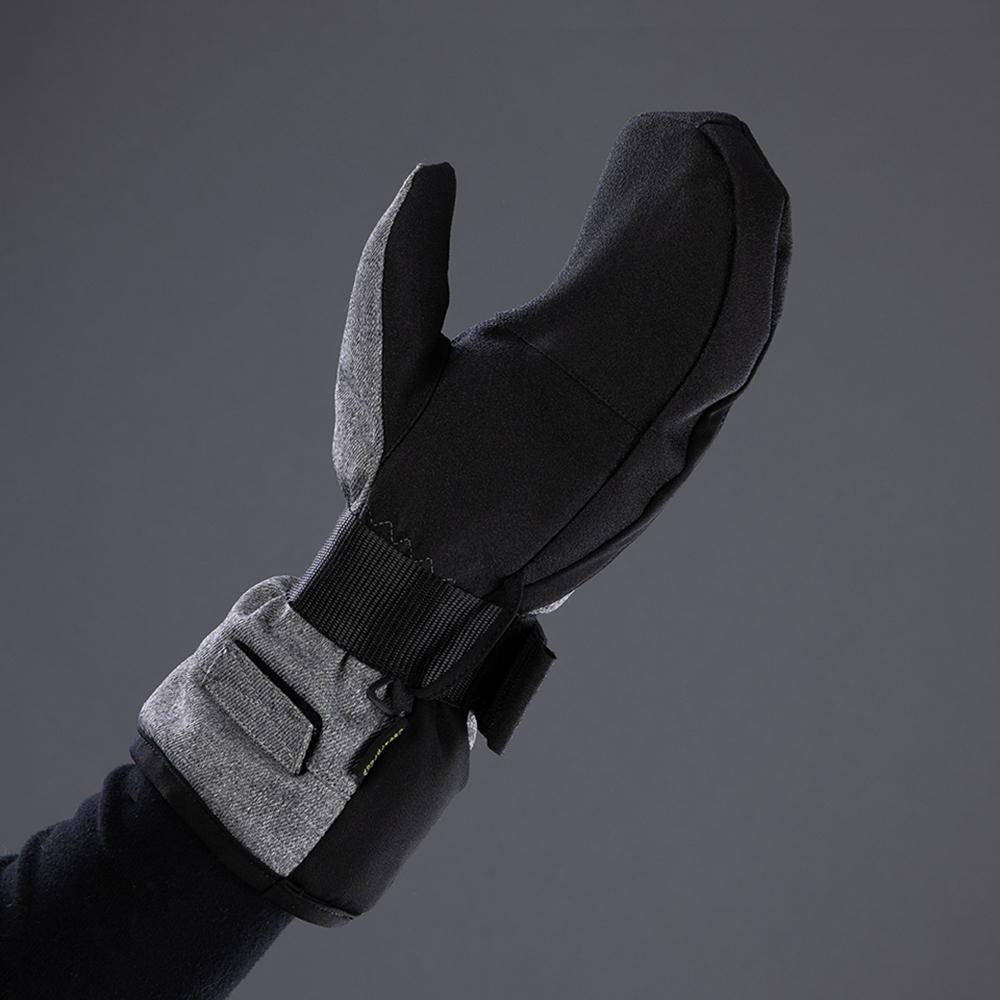 CHIBA Board Mitten - wasserdichte Primaloft-Fäustlinge mit Handgelenkschutz, Größe 10,5