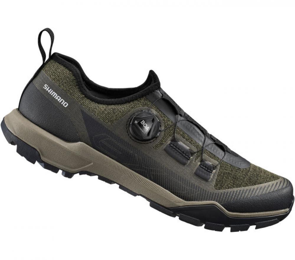 SHIMANO Fahrradschuhe EX700 Herren/Damen Touring SPD, Größe 38, Grün