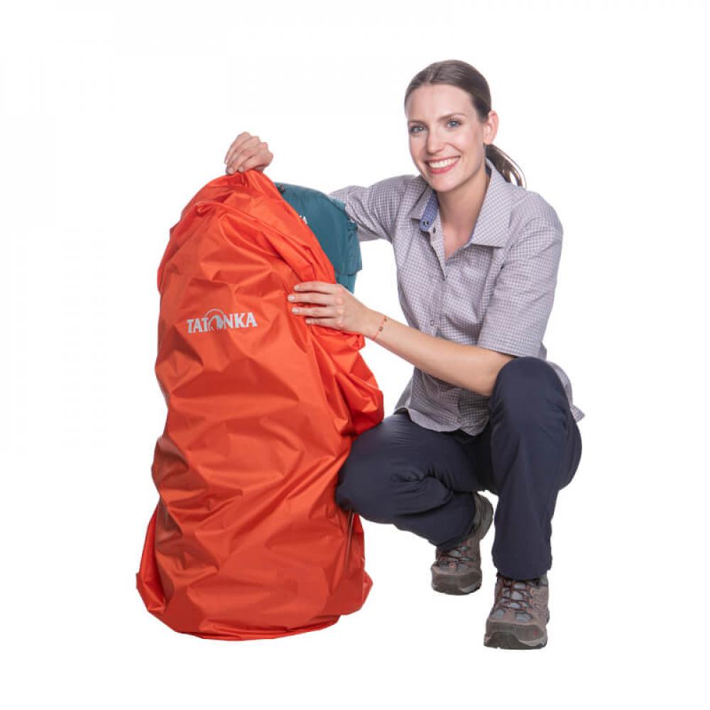 Tatonka Rain Cover 70-90 L - Rucksackregenhülle Unisex 70-90 L mit Kordelzug und Packsack