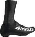 VeloToze Überschuh 2.0 lang schwarz S - wasserdichter Aero-Überschuh für Rennradfahrer