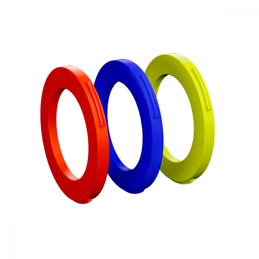 MAGURA Blenden-Ring Kit für 4-Kolben-Bremszange neon - individuelle Optik & klare Signalwirkung