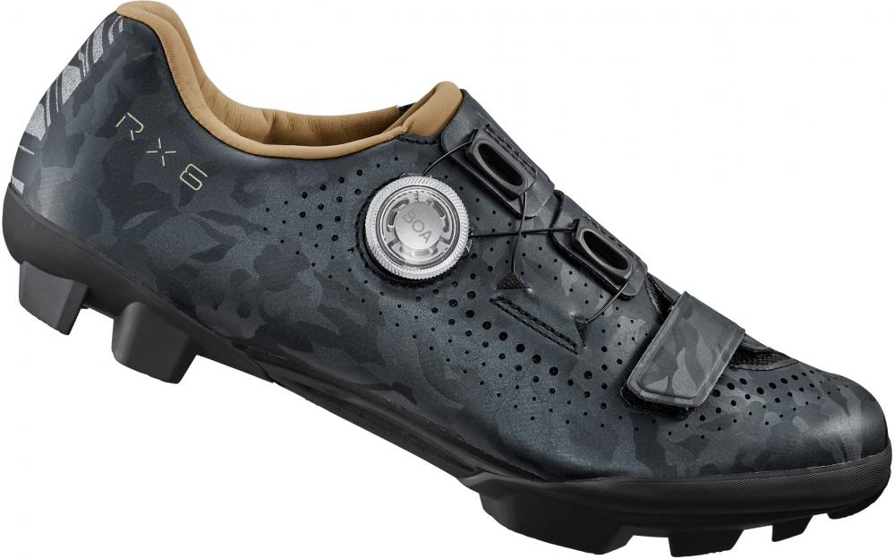 SHIMANO Fahrradschuhe RX600 Damen Gravel SPD - Damen, Größe 43, Grau