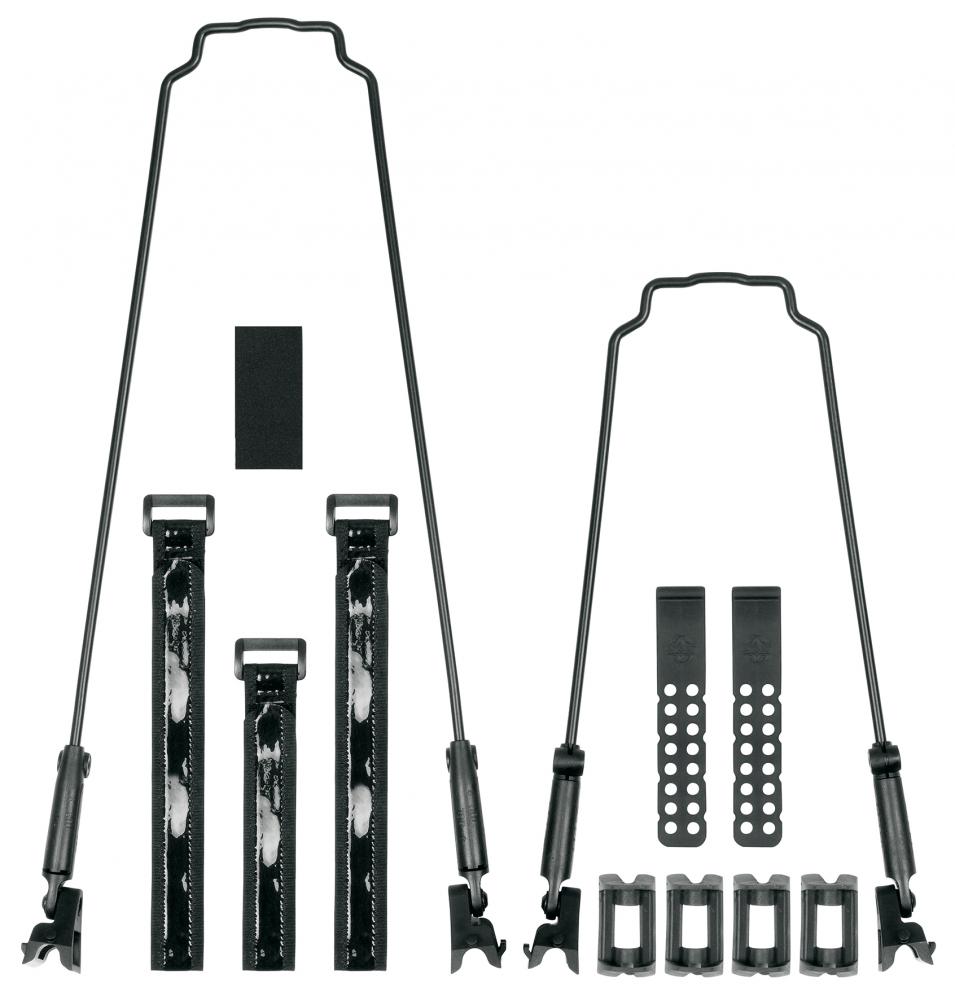 SKS Ersatzstreben-Set für VELOFLEXX 65 Schutzbleche, passend für 26"/27,5" Räder, inklusive 2 Unterlaufstreben (225 mm und 305 mm), Rahmenadapter und Befestigungsmaterial