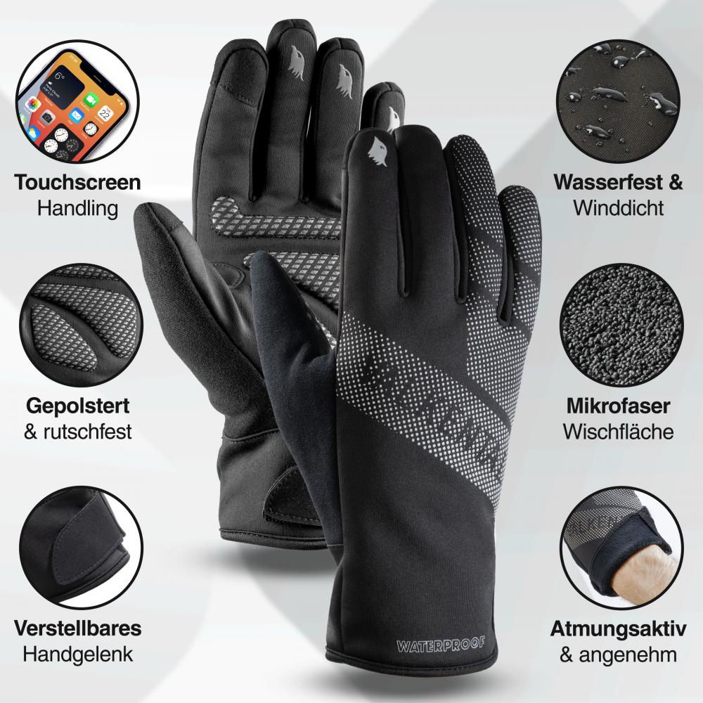 Valkental Handschuh GloRider V2 Ultra Gr. XS Schwarz