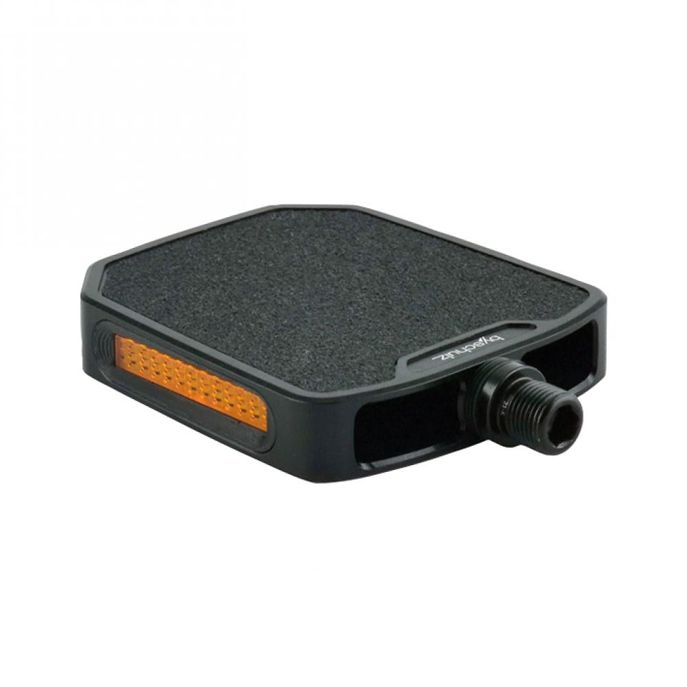 by.schulz M.1 Plattformpedal 19 mm Höhe - 150 kg Belastbarkeit Schwarz