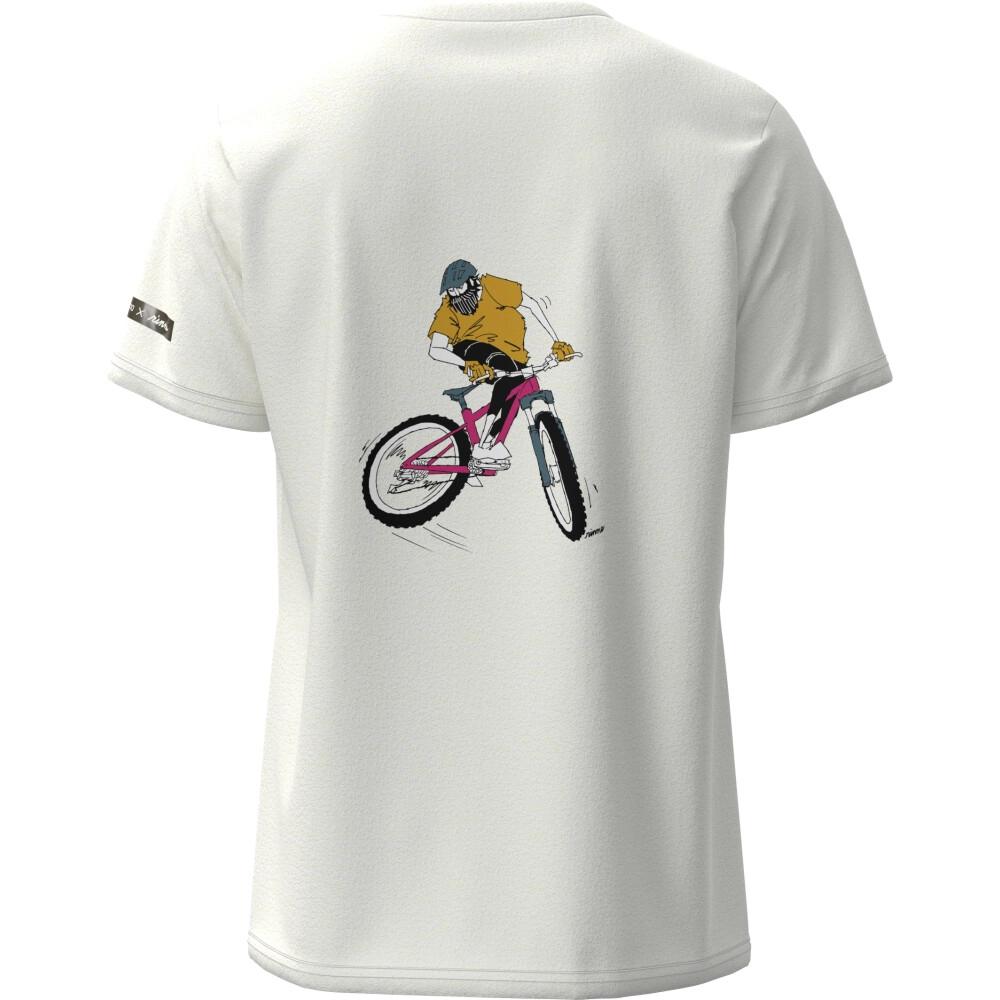 SHIMANO Sentiero Ltd. T-Shirt White MTB XL - atmungsaktives Bike-Shirt für Trail & Alltag