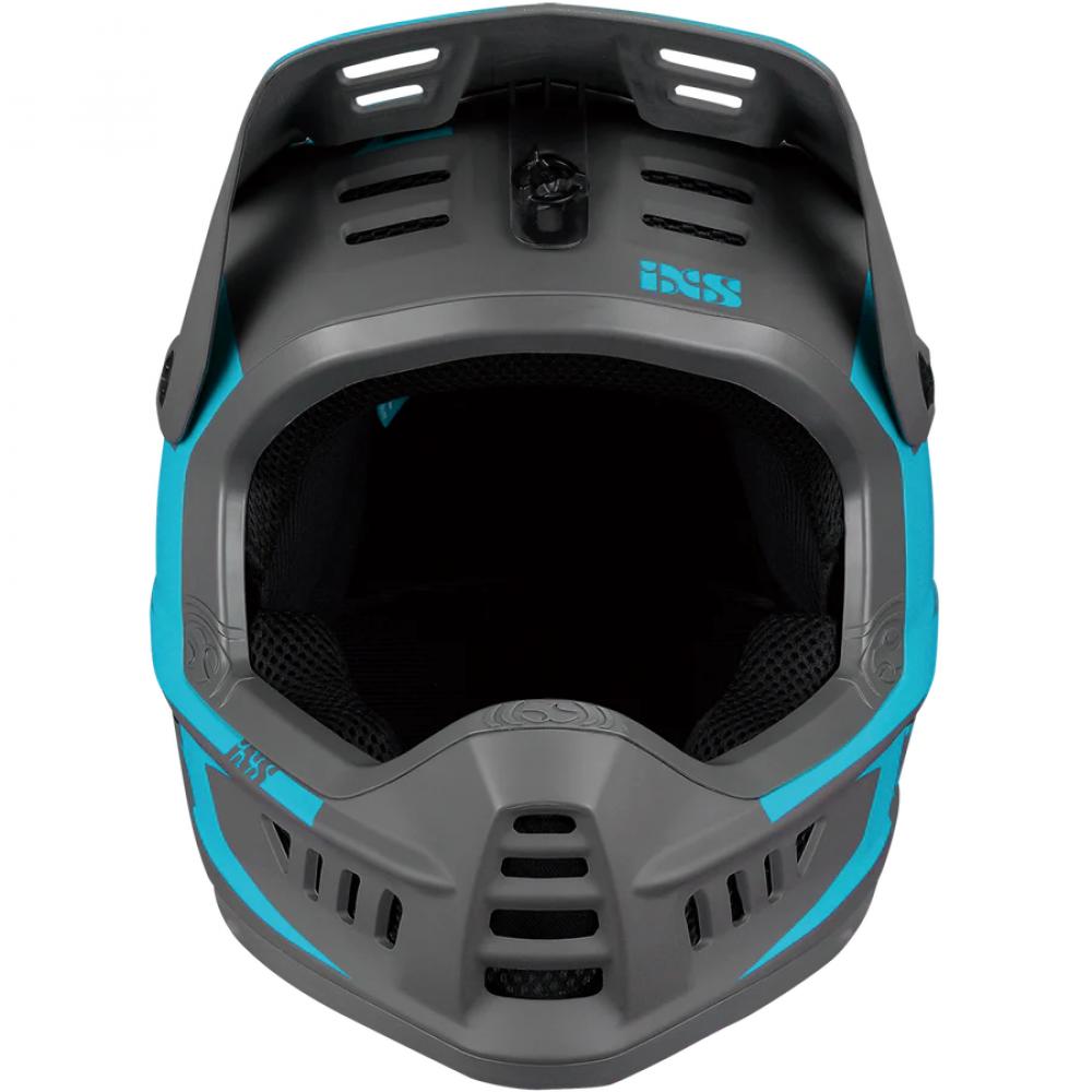 iXS Xact Evo Fullface-Helm XS 49-52 cm Lagoon/Graphite