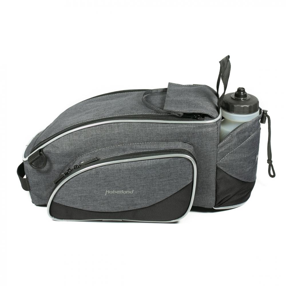Haberland Gepäckträgeraufsatztasche Flexibag XL beige - flexible 20-Liter-Radtasche