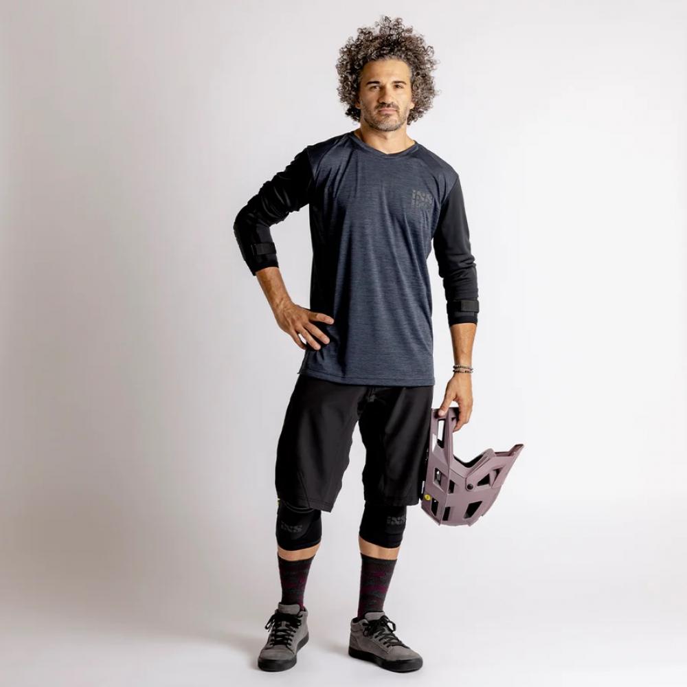 IXS Sports Division iXS Carve Evo Shorts XXL black - flexible MTB-Shorts mit X-Stretch