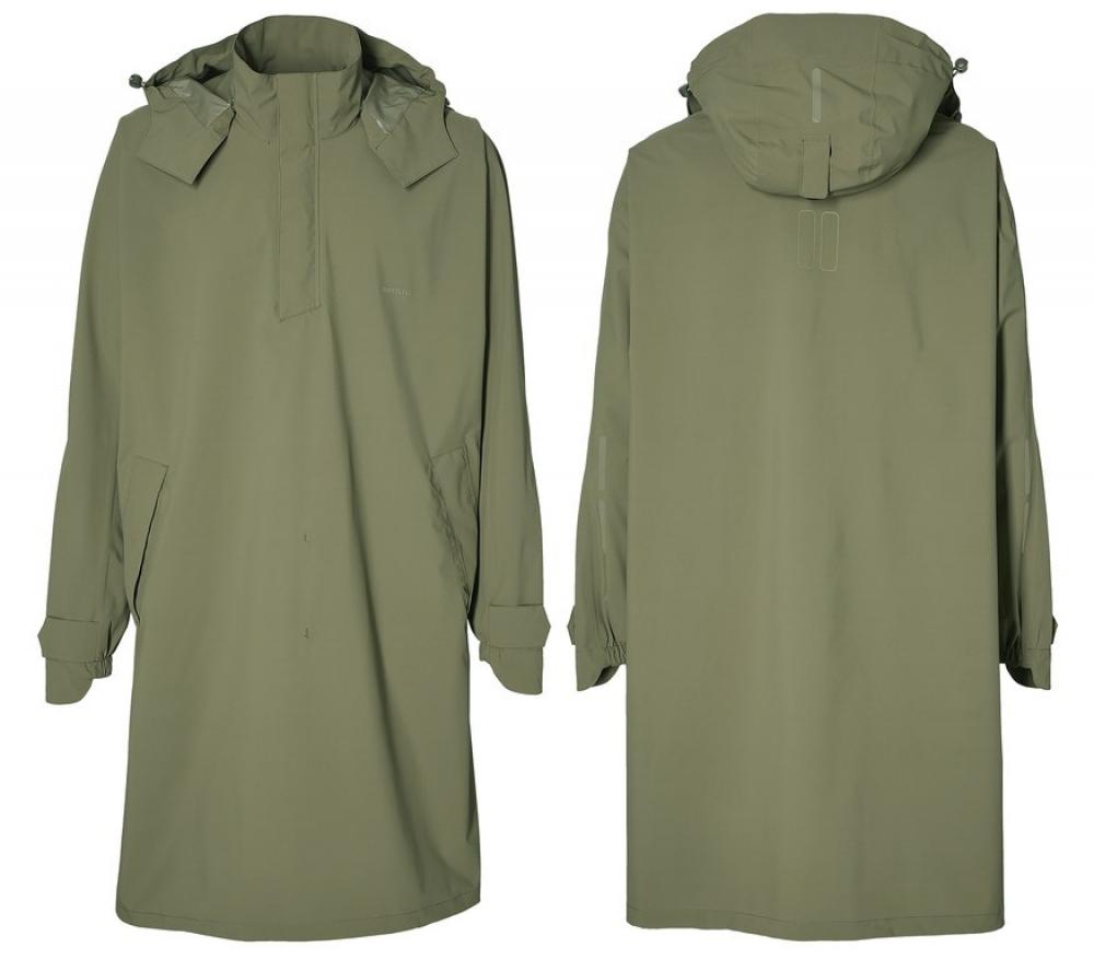 Basil Fahrrad Regenponcho Mosse olive green M L unisex