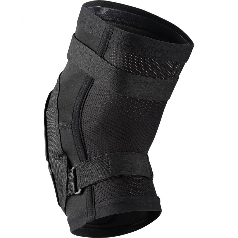 IXS Sports Division iXS Hack EVO Race knee guard L black - komfortabler Knieschoner mit Hard-Shell-Schutz