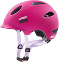 uvex oyo - Kinderfahrradhelm - leichter & sicherer Helm mit innovativem Sicherheitskonzept - anpassbare Passform - optionales LED-Licht - berry purple matt - 50-54 cm
