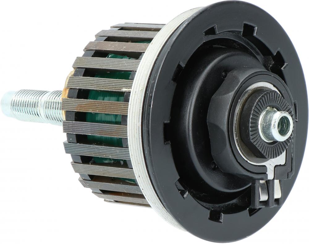 SHIMANO Dynamoeinheit DH-C6000-3R-QR - 108 mm, 6000-3, Schwarz