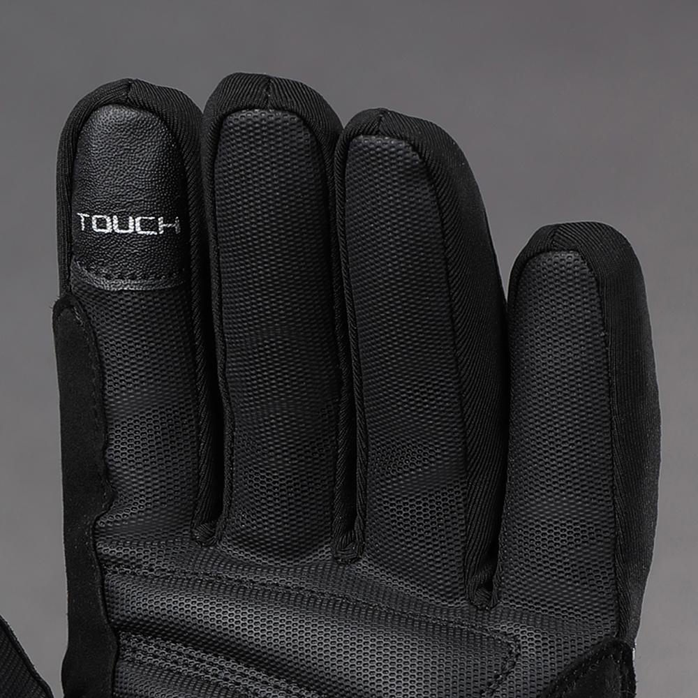 CHIBA Dry Star - wasserdichte, winddichte & atmungsaktive Radhandschuhe schwarz XL