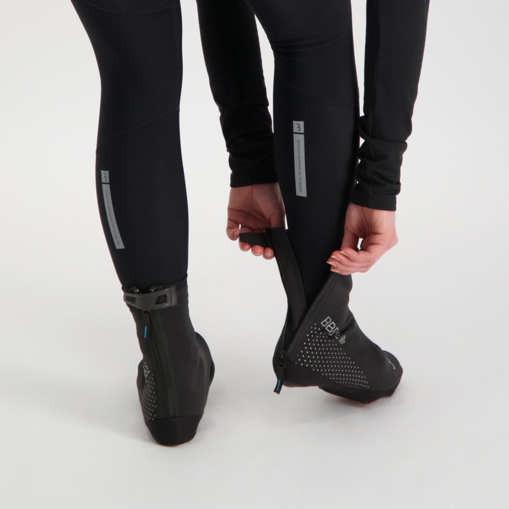 BBB Cycling Überschuhe Freeze 37/38 schwarz Größe 37 - warmer Wetterschutz für Wintertouren