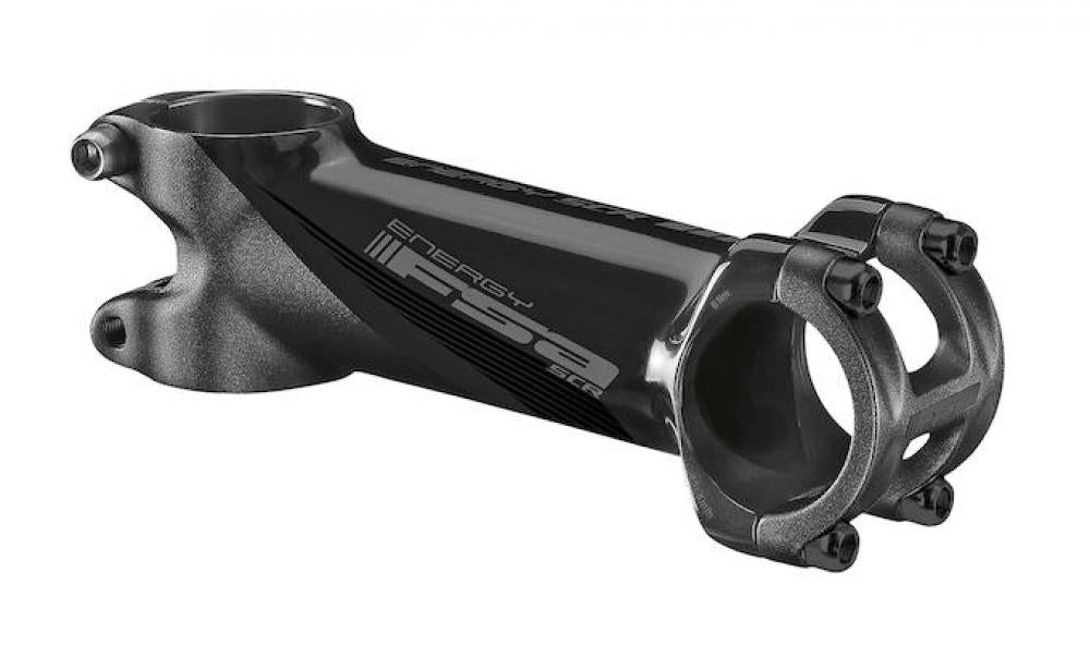 FSA Energy SCR Vorbau +/-6° 31,8 x 80 mm Schwarz - Leichter Aluminium-Vorbau mit semi-innenliegender Kabelführung