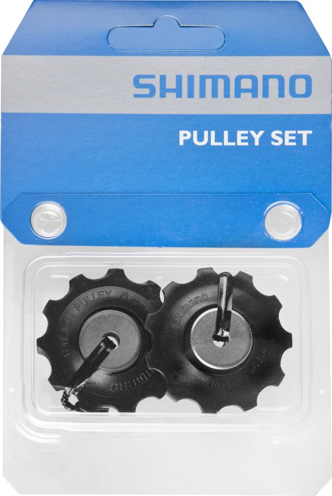 SHIMANO Schaltrollensatz Standard für leisen & präzisen Kettenlauf am Schaltwerk.