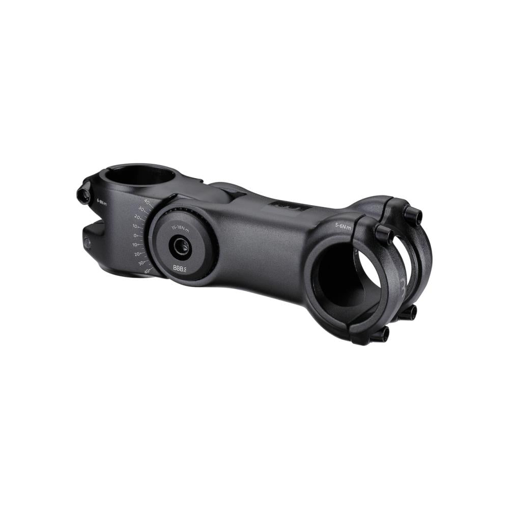 BBB Cycling Vorbau einstellbar HighSix 31.8 110mm schwarz - ergonomische Komfortanpassung