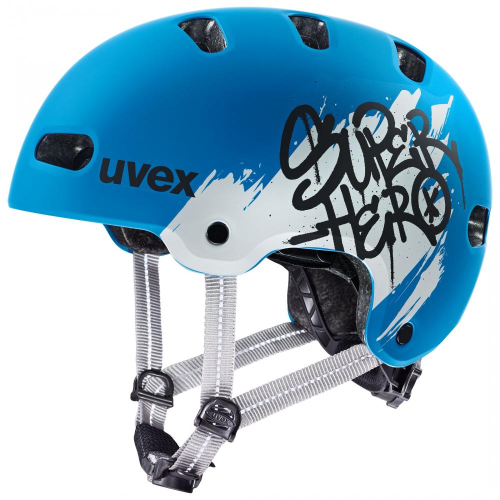 uvex kid 4 style super hero blue matt | 55-58
