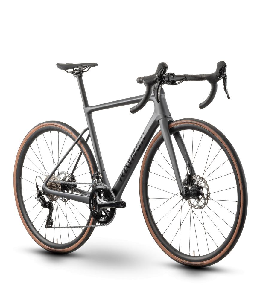 RAYMON Kirana Pure Carbon-Rennrad Größe 60 - Shimano Tiagra 2 x 11 - Hydraulische Scheibenbremsen - Anthracite