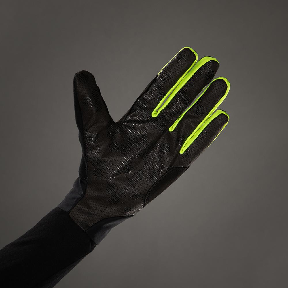 CHIBA Superlight - Radhandschuhe XXL schwarz/neongelb, leicht & atmungsaktiv