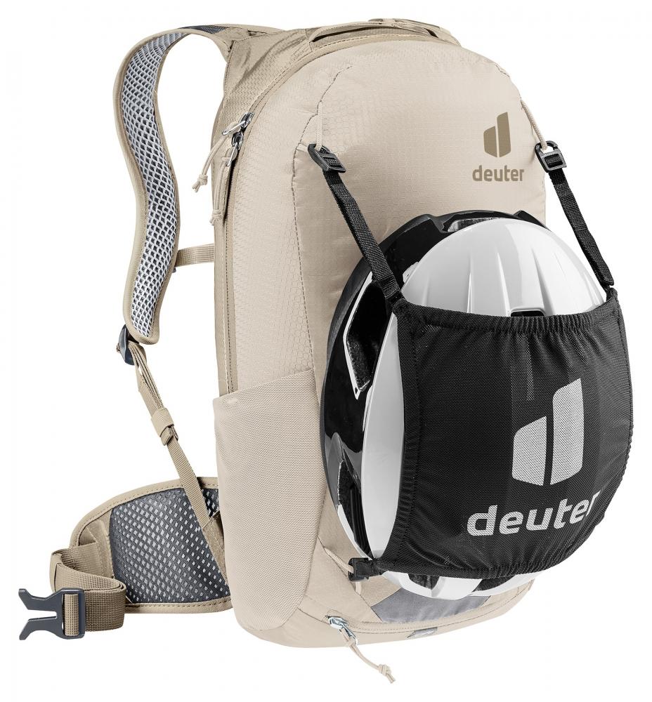 Deuter Race 12 Fahrradrucksack 12L alu-greystone - Leichter Rucksack mit Airstripes-System