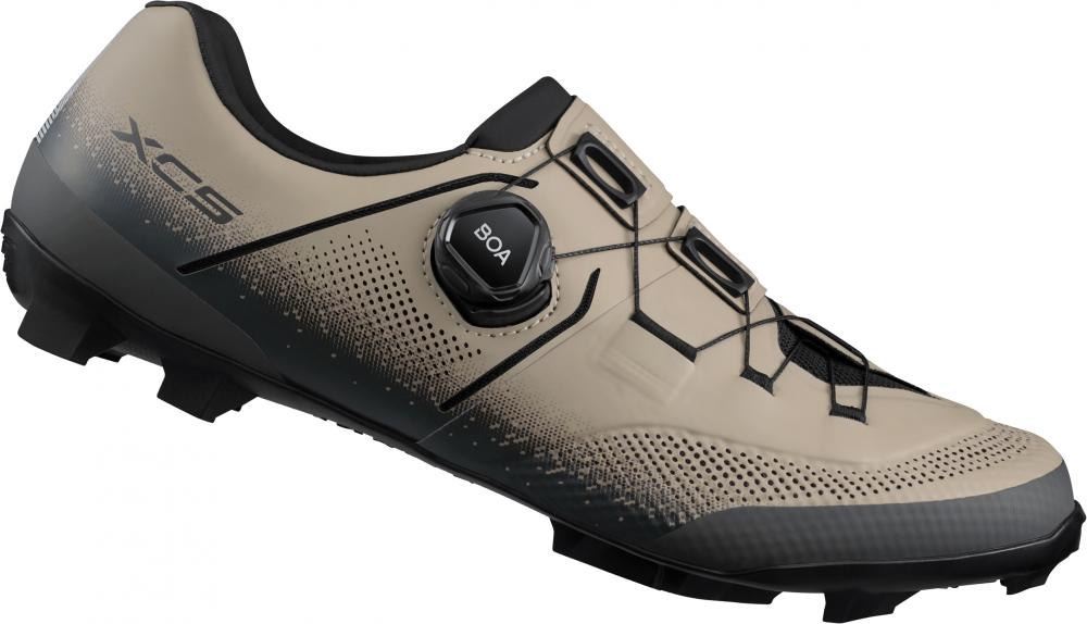 SHIMANO Fahrradschuhe XC503 MTB SPD Herren/Damen breit Beige Größe 45