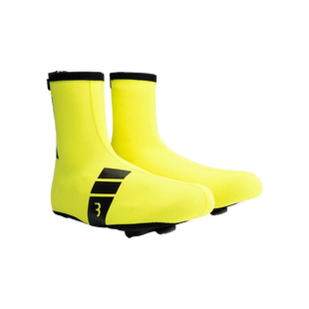 BBB Cycling Überschuhe HeavyDuty OSS Größe 41 neon - robuster Kälteschutz für Radschuhe