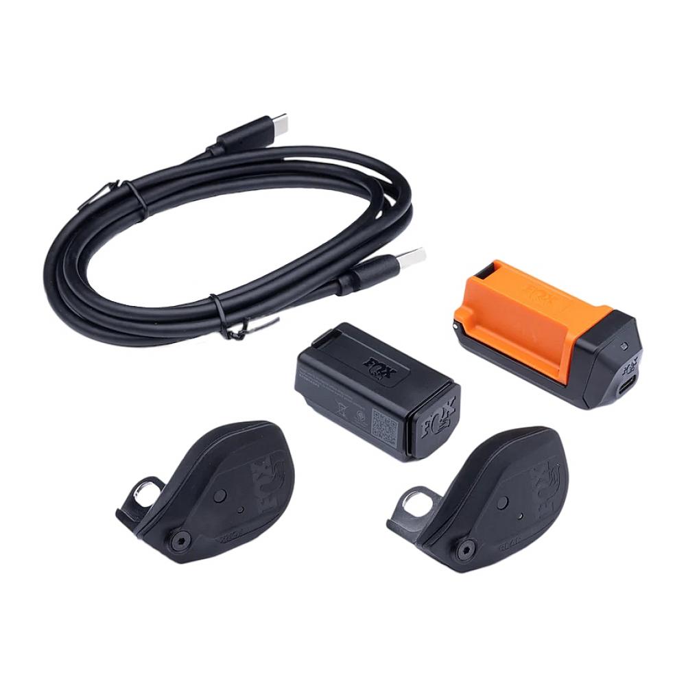 FOX Life Valve Neo Kit, Sensoren/Batterie/Ladegerät/Kabel - Fahrwerks-Sensor-Kit für E-MTB Einheitsgröße