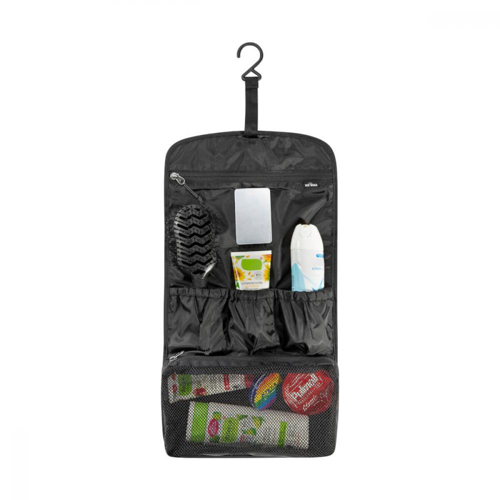Tatonka Small Travelcare Kulturbeutel black - kompakte Reise-Waschtasche für unterwegs