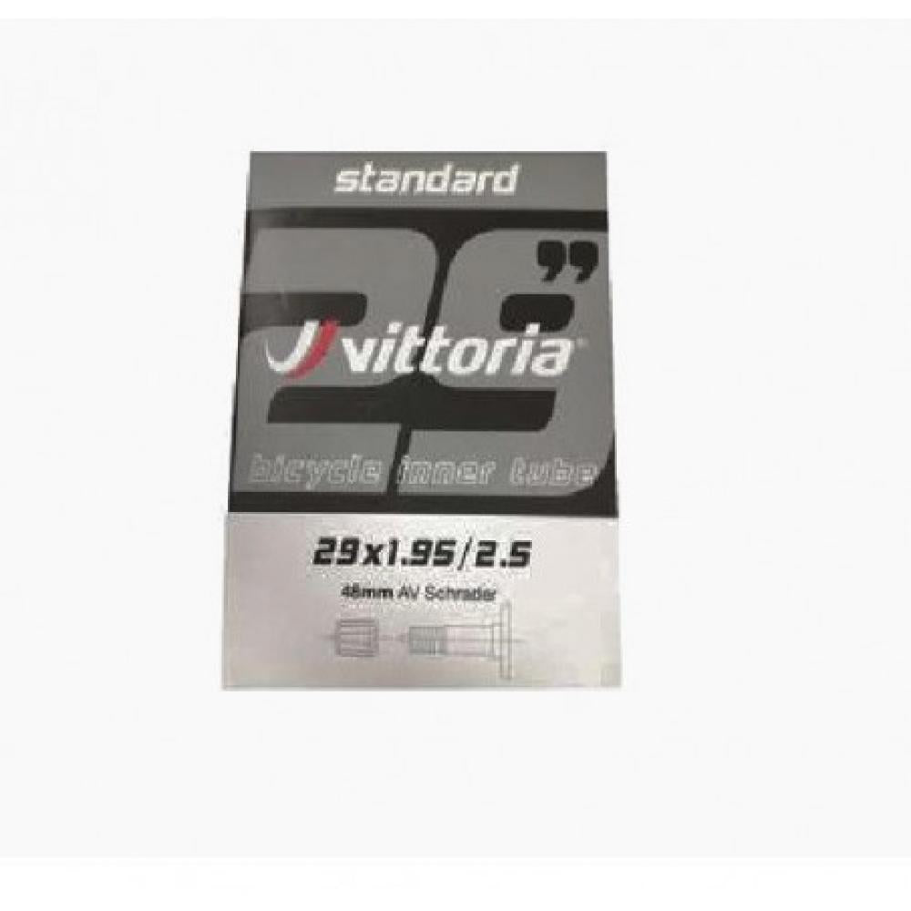 Vittoria Schlauch Standard 29x1.95/2.50 AV Schrader 95 - zuverlässiger MTB-Fahrradschlauch
